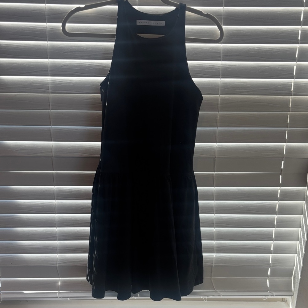 Susana Monaco Black stretch mini dress